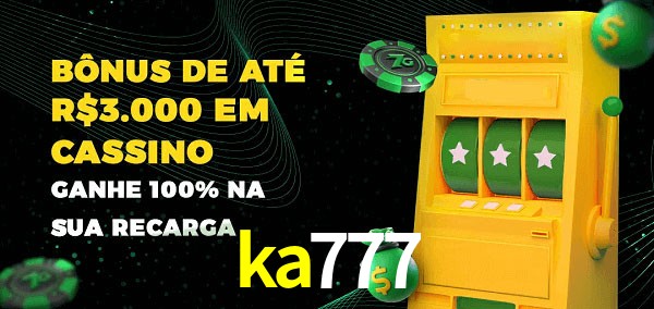 ka777 melhor bônus de depósito